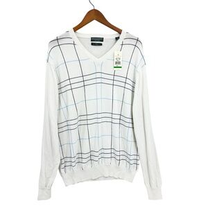LYLE & SCOTT Sweater Crewneck Pullover Jumper White